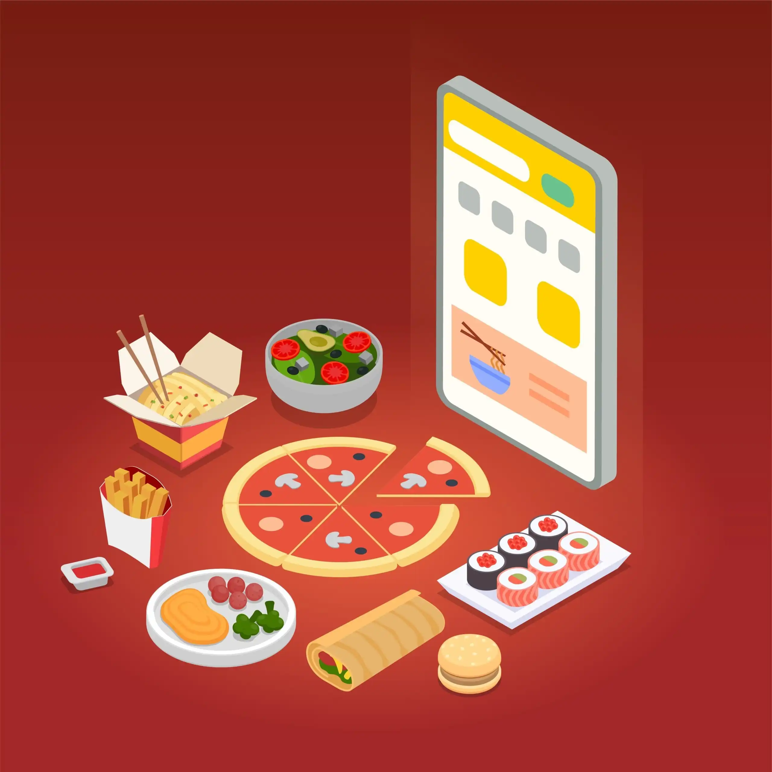 Cloud Kitchen Concept Online