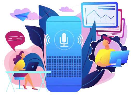 power of voice sms