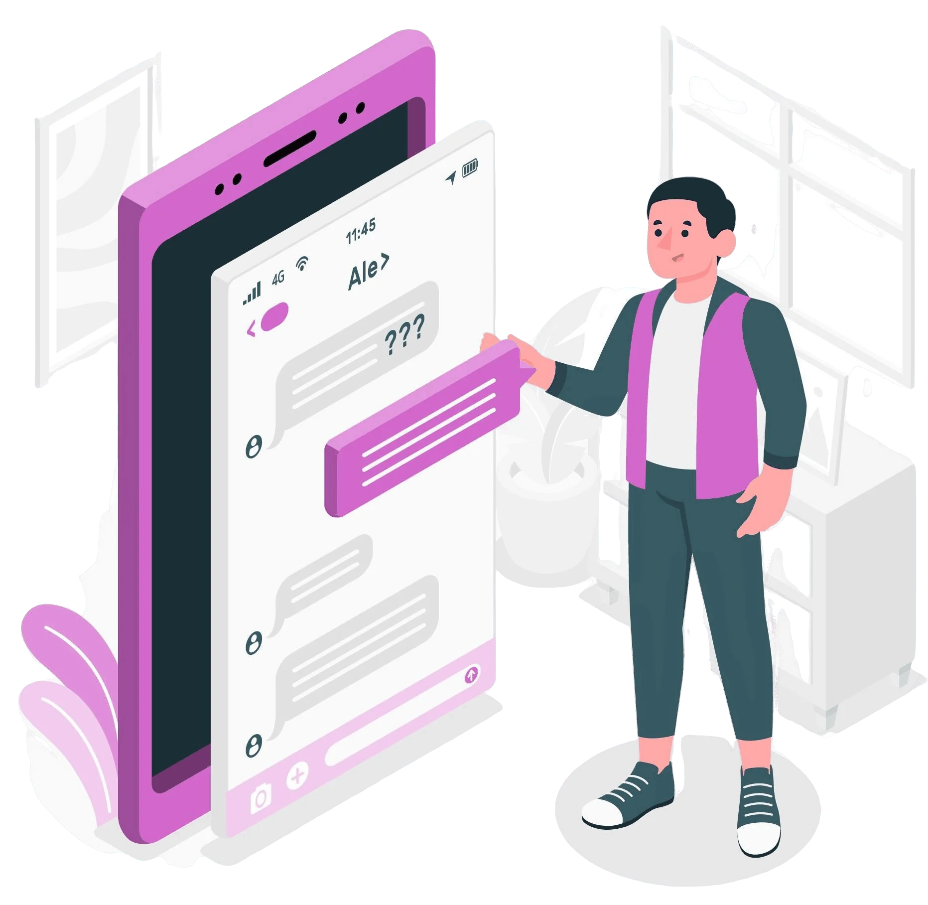 Masking SMS Software Checking
